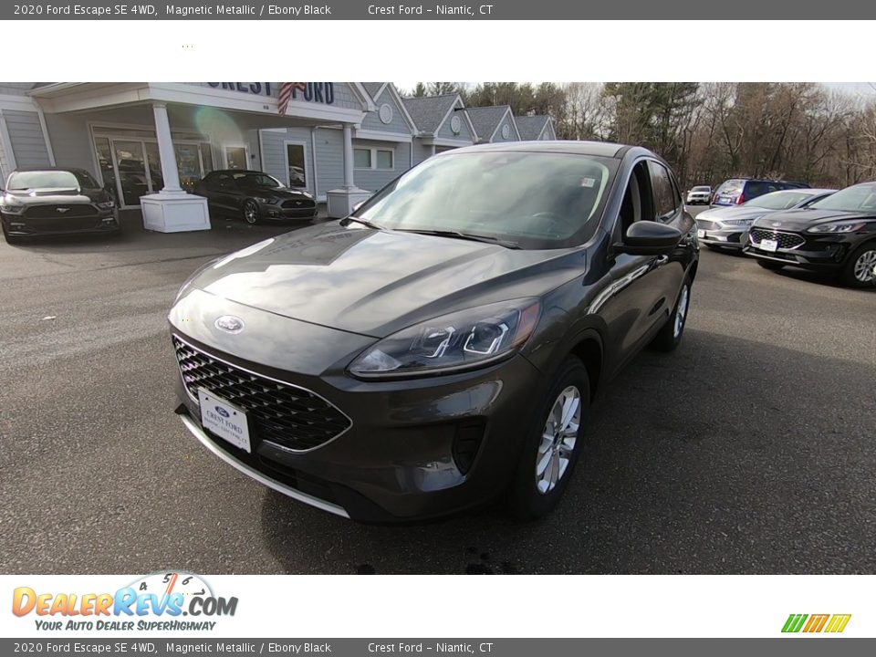 2020 Ford Escape SE 4WD Magnetic Metallic / Ebony Black Photo #3