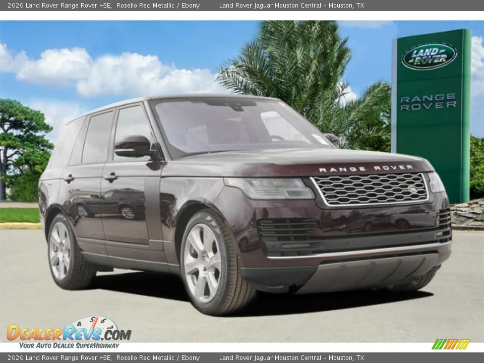 2020 Land Rover Range Rover HSE Rosello Red Metallic / Ebony Photo #2