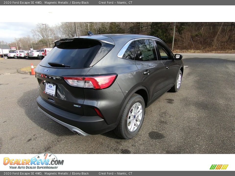 2020 Ford Escape SE 4WD Magnetic Metallic / Ebony Black Photo #7