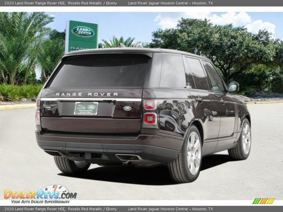 2020 Land Rover Range Rover HSE Rosello Red Metallic / Ebony Photo #4