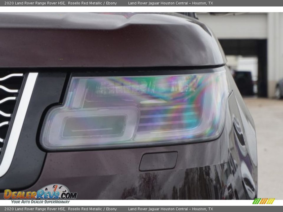 2020 Land Rover Range Rover HSE Rosello Red Metallic / Ebony Photo #7