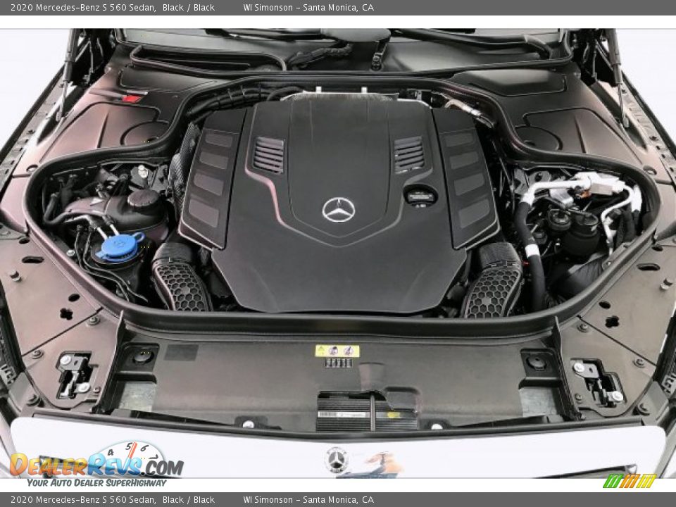 2020 Mercedes-Benz S 560 Sedan 4.0 Liter DI biturbo DOHC 32-Valve VVT V8 Engine Photo #8