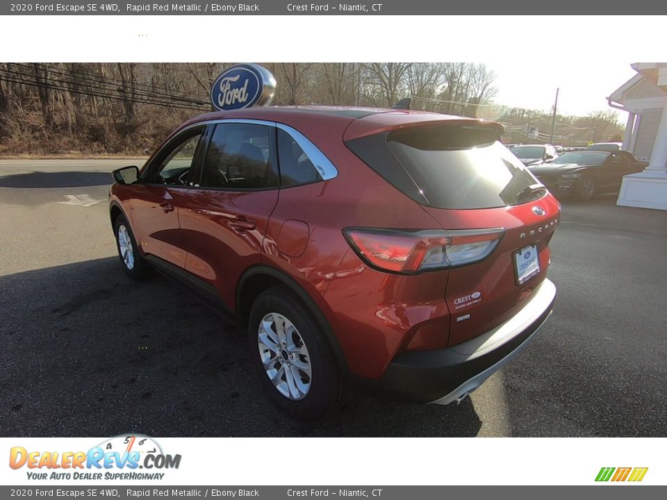 2020 Ford Escape SE 4WD Rapid Red Metallic / Ebony Black Photo #5