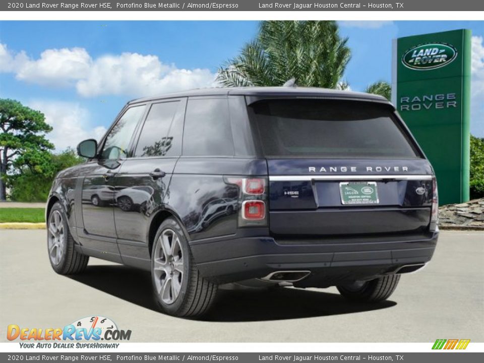 2020 Land Rover Range Rover HSE Portofino Blue Metallic / Almond/Espresso Photo #5