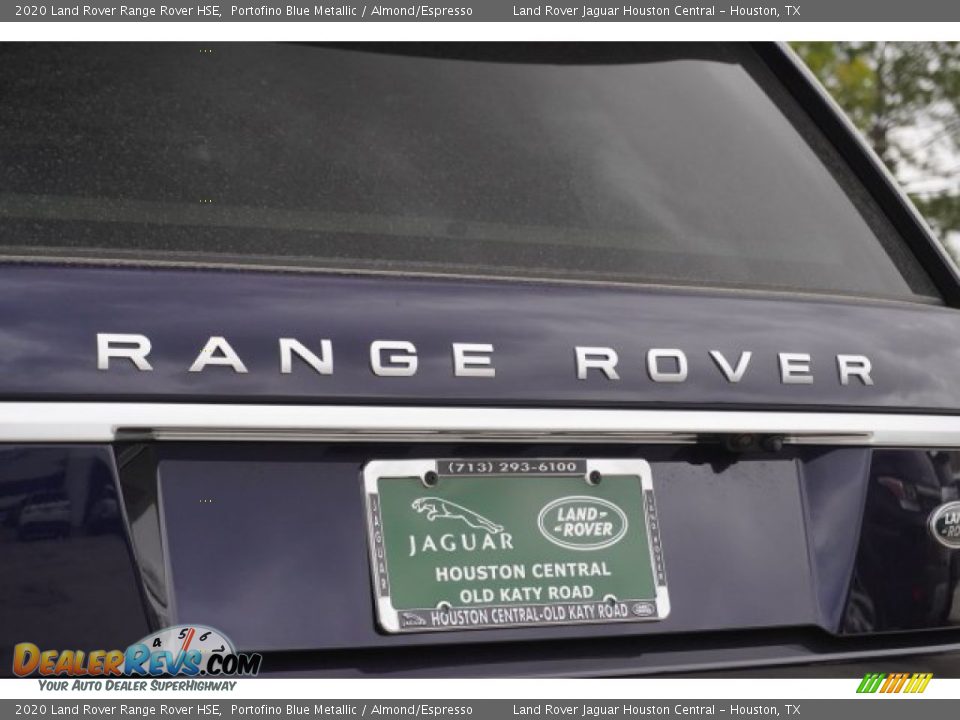 2020 Land Rover Range Rover HSE Portofino Blue Metallic / Almond/Espresso Photo #9