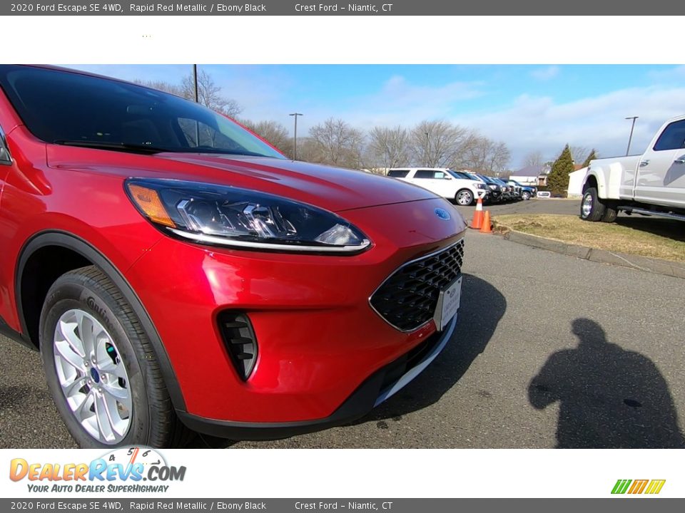 2020 Ford Escape SE 4WD Rapid Red Metallic / Ebony Black Photo #26