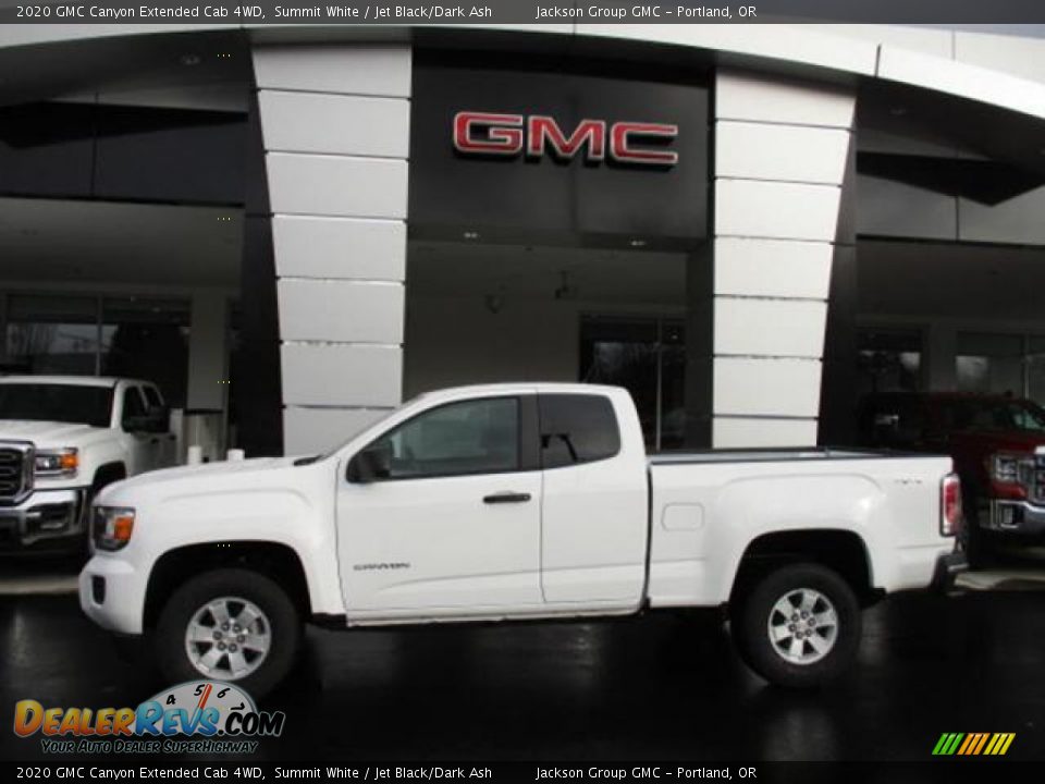 Summit White 2020 GMC Canyon Extended Cab 4WD Photo #2