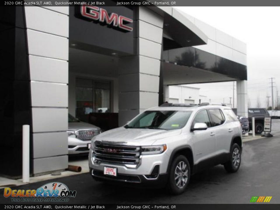 2020 GMC Acadia SLT AWD Quicksilver Metallic / Jet Black Photo #1