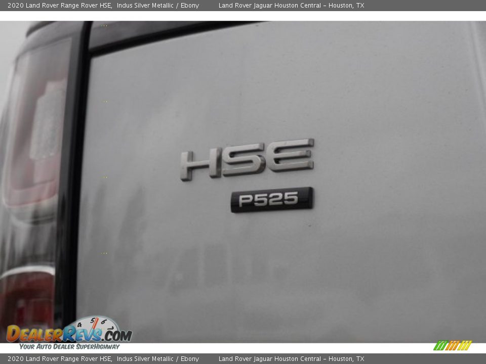 2020 Land Rover Range Rover HSE Indus Silver Metallic / Ebony Photo #10
