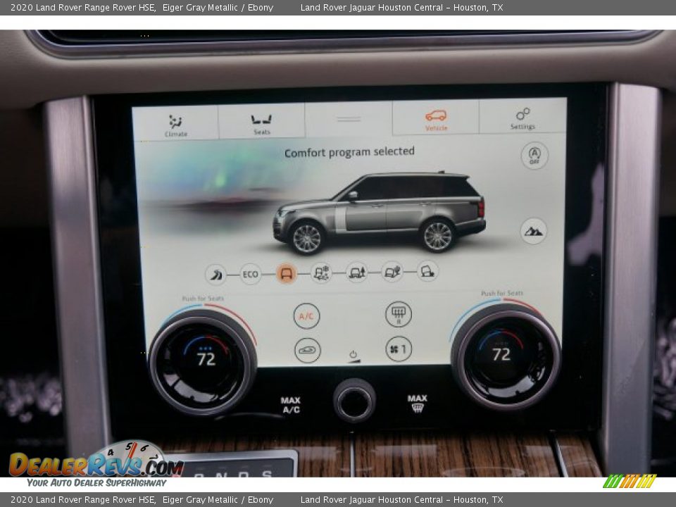 Controls of 2020 Land Rover Range Rover HSE Photo #16