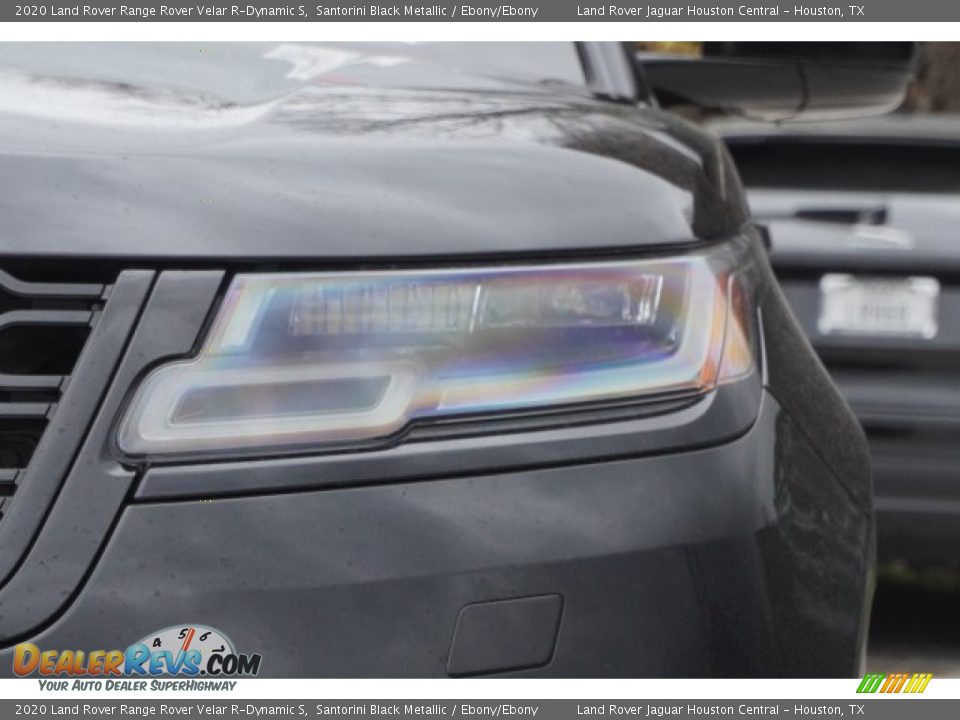 2020 Land Rover Range Rover Velar R-Dynamic S Santorini Black Metallic / Ebony/Ebony Photo #7
