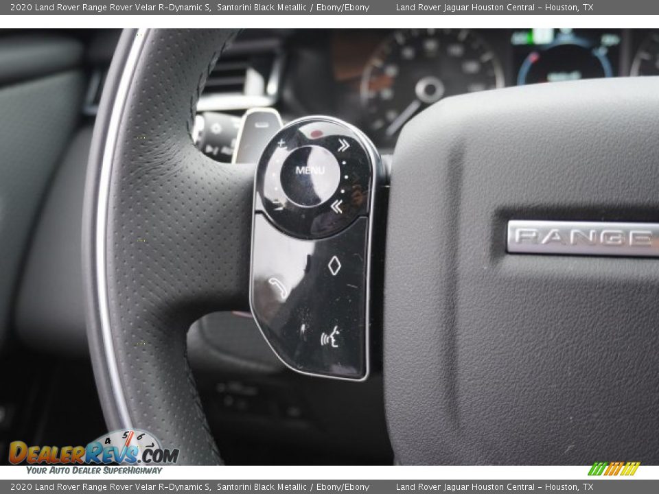 2020 Land Rover Range Rover Velar R-Dynamic S Santorini Black Metallic / Ebony/Ebony Photo #21