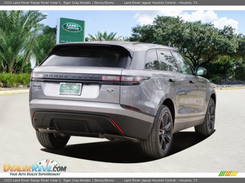 2020 Land Rover Range Rover Velar S Eiger Gray Metallic / Ebony/Ebony Photo #4