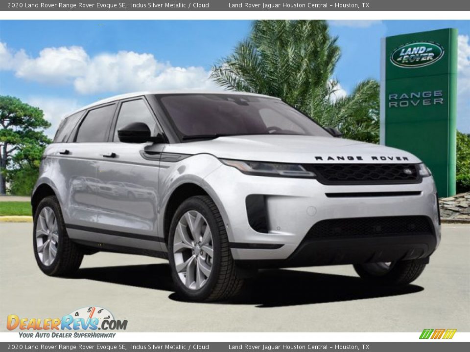2020 Land Rover Range Rover Evoque SE Indus Silver Metallic / Cloud Photo #2