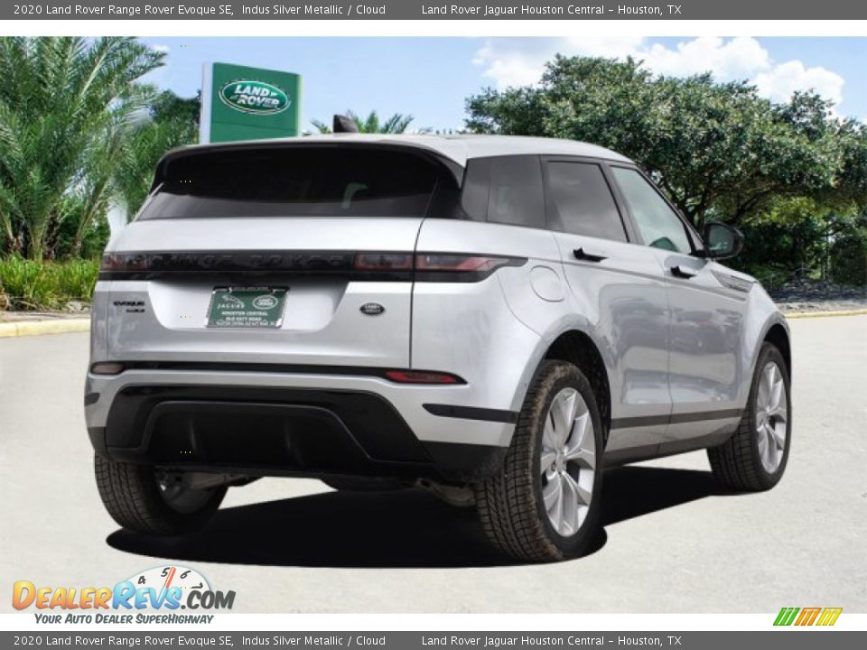 2020 Land Rover Range Rover Evoque SE Indus Silver Metallic / Cloud Photo #4