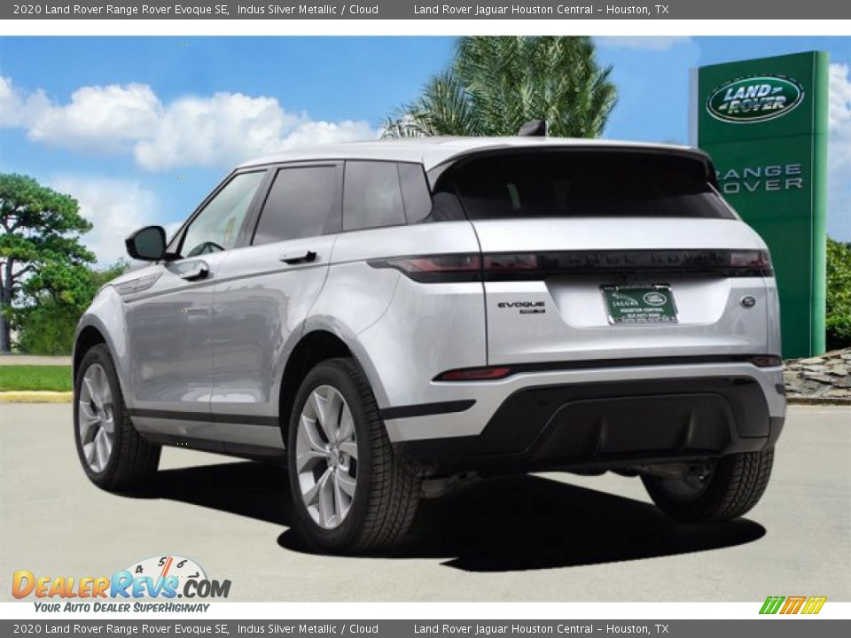 2020 Land Rover Range Rover Evoque SE Indus Silver Metallic / Cloud Photo #5