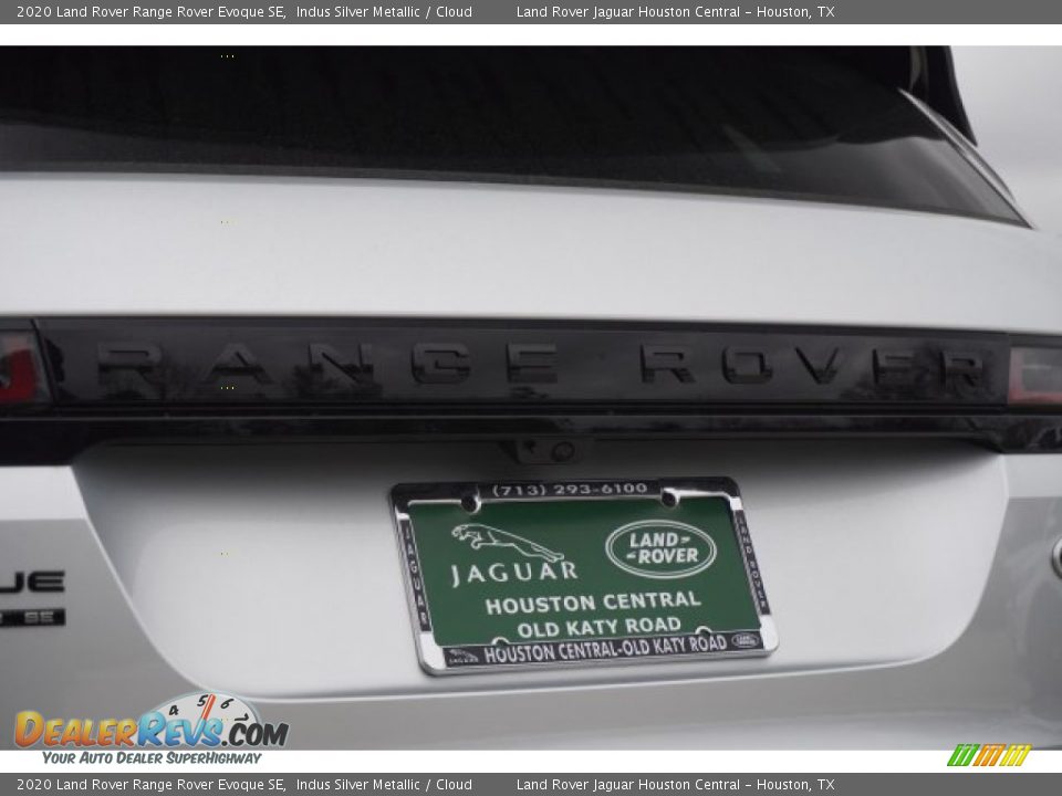 2020 Land Rover Range Rover Evoque SE Indus Silver Metallic / Cloud Photo #8