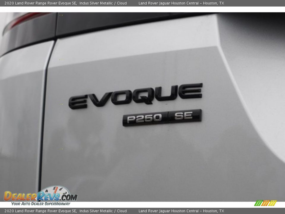 2020 Land Rover Range Rover Evoque SE Indus Silver Metallic / Cloud Photo #9