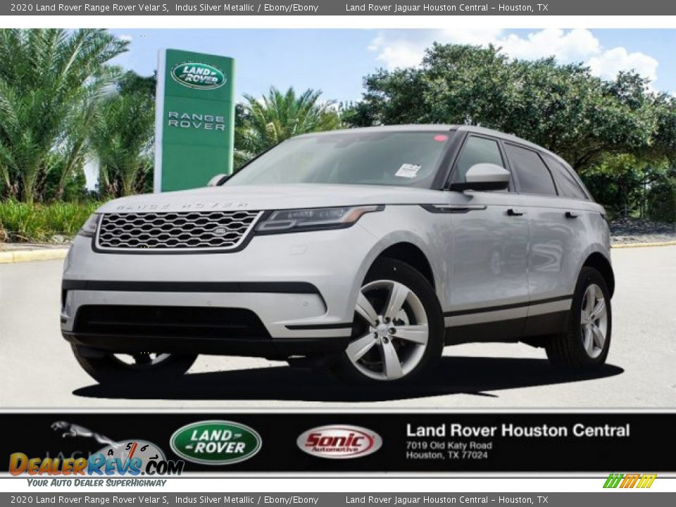 2020 Land Rover Range Rover Velar S Indus Silver Metallic / Ebony/Ebony Photo #1