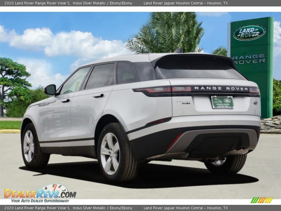 2020 Land Rover Range Rover Velar S Indus Silver Metallic / Ebony/Ebony Photo #3