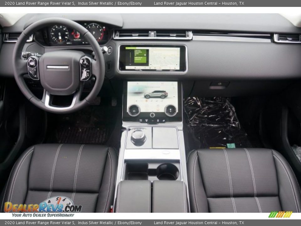 2020 Land Rover Range Rover Velar S Indus Silver Metallic / Ebony/Ebony Photo #27