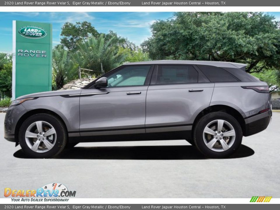 2020 Land Rover Range Rover Velar S Eiger Gray Metallic / Ebony/Ebony Photo #3