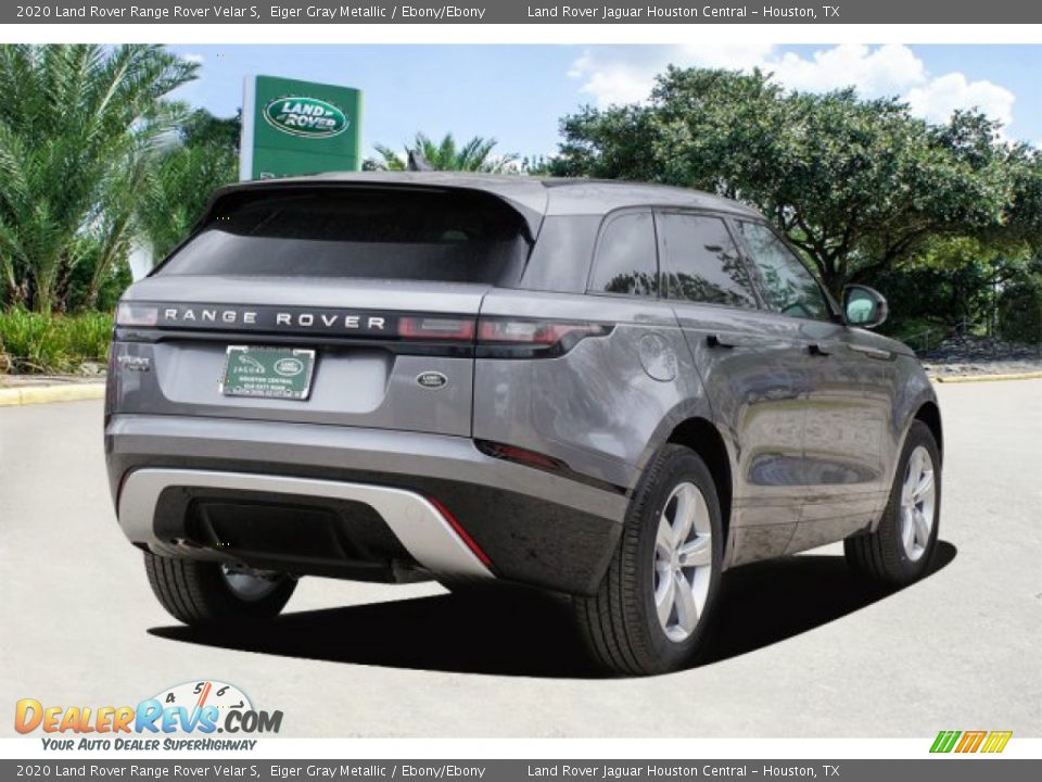 2020 Land Rover Range Rover Velar S Eiger Gray Metallic / Ebony/Ebony Photo #4