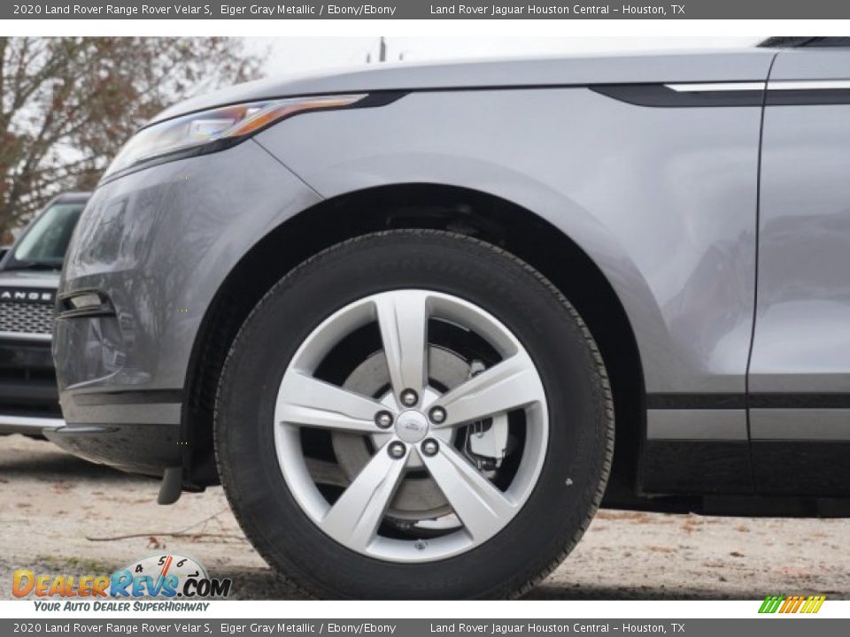 2020 Land Rover Range Rover Velar S Eiger Gray Metallic / Ebony/Ebony Photo #6