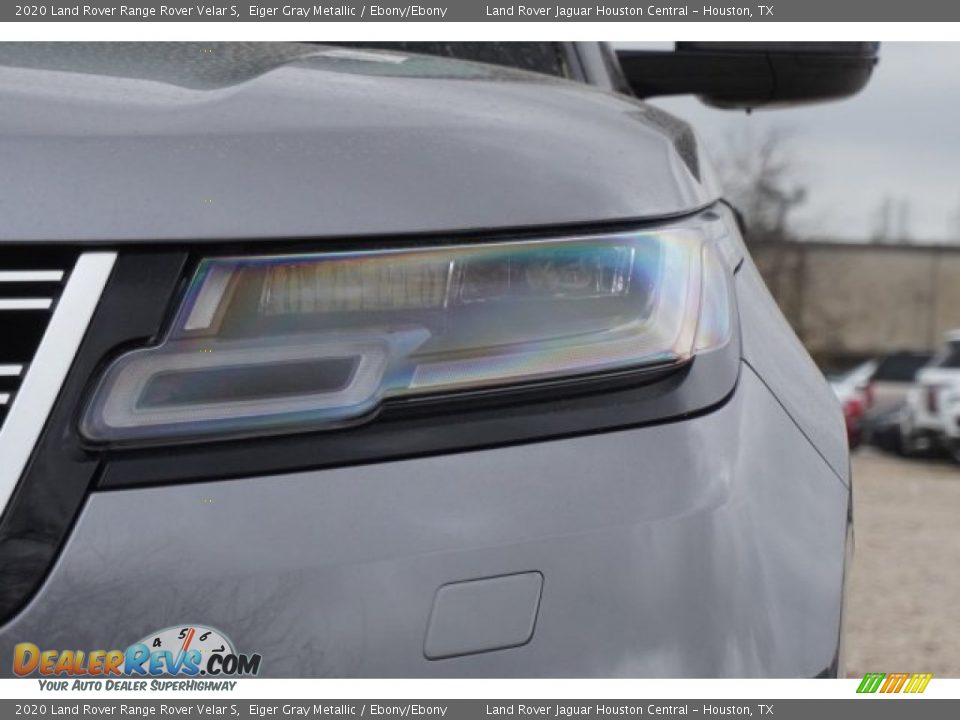 2020 Land Rover Range Rover Velar S Eiger Gray Metallic / Ebony/Ebony Photo #7