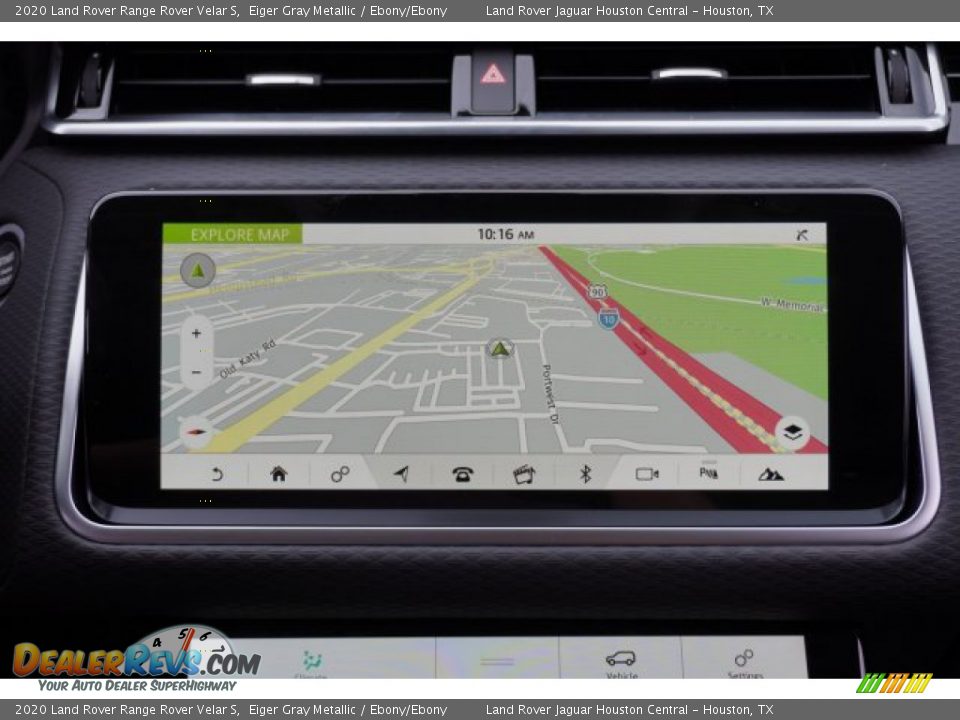 2020 Land Rover Range Rover Velar S Eiger Gray Metallic / Ebony/Ebony Photo #15