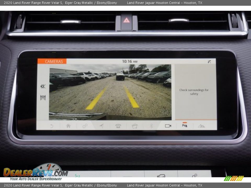 2020 Land Rover Range Rover Velar S Eiger Gray Metallic / Ebony/Ebony Photo #16