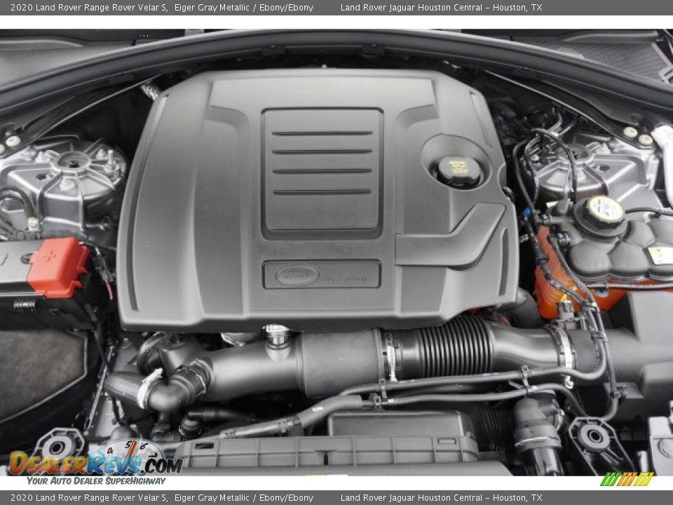 2020 Land Rover Range Rover Velar S Eiger Gray Metallic / Ebony/Ebony Photo #30