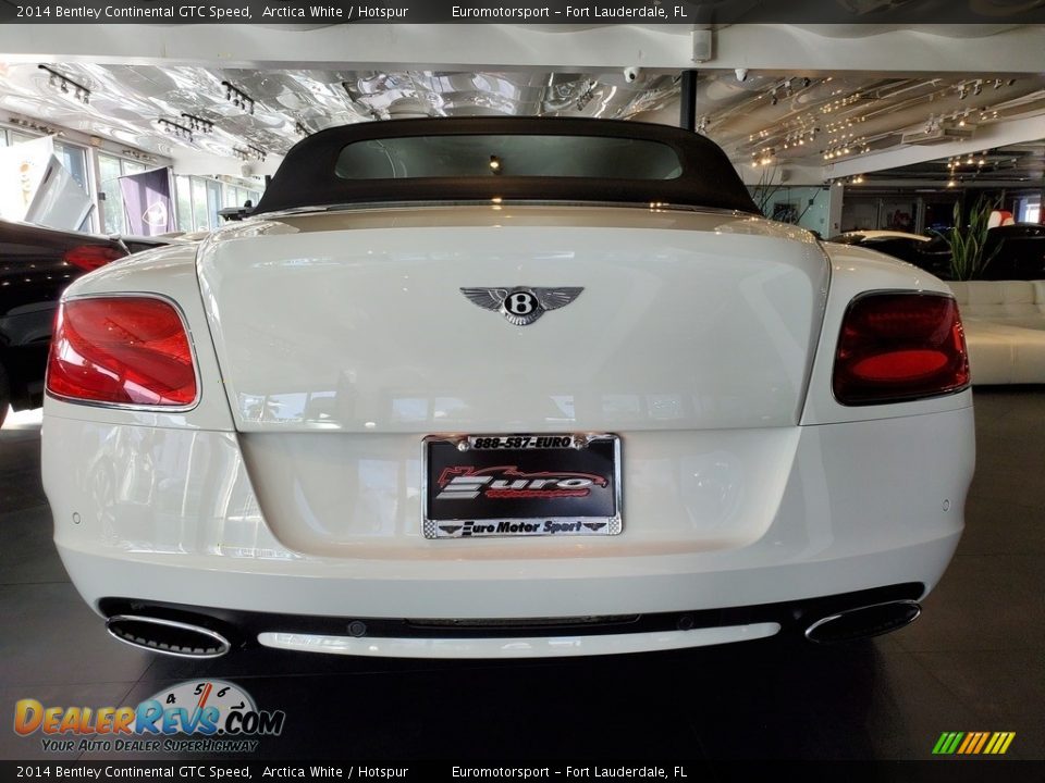 2014 Bentley Continental GTC Speed Arctica White / Hotspur Photo #11