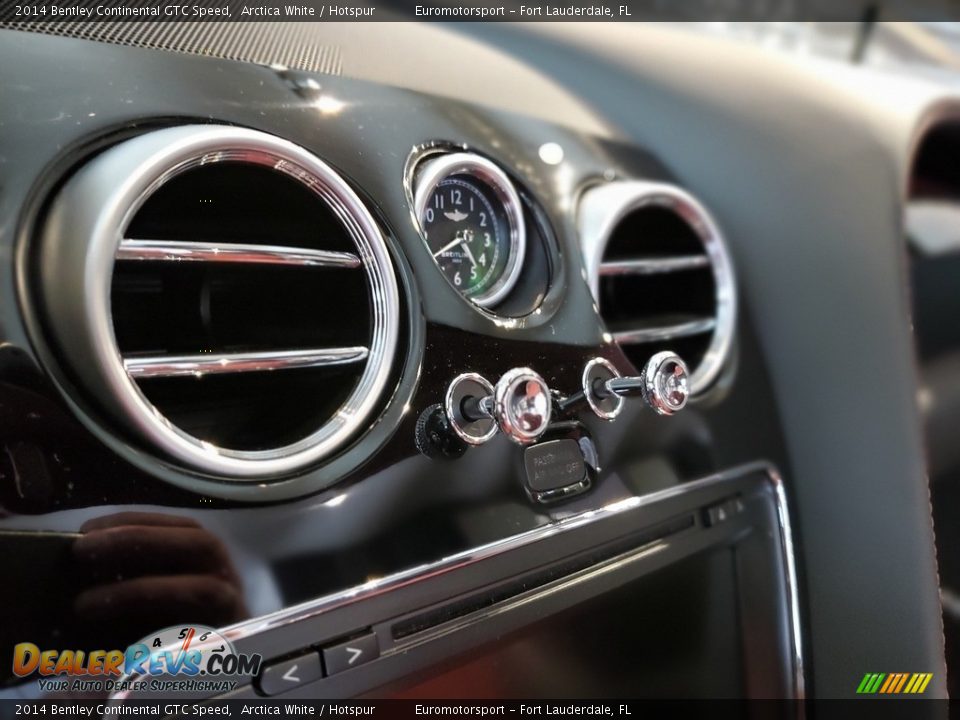 2014 Bentley Continental GTC Speed Arctica White / Hotspur Photo #27