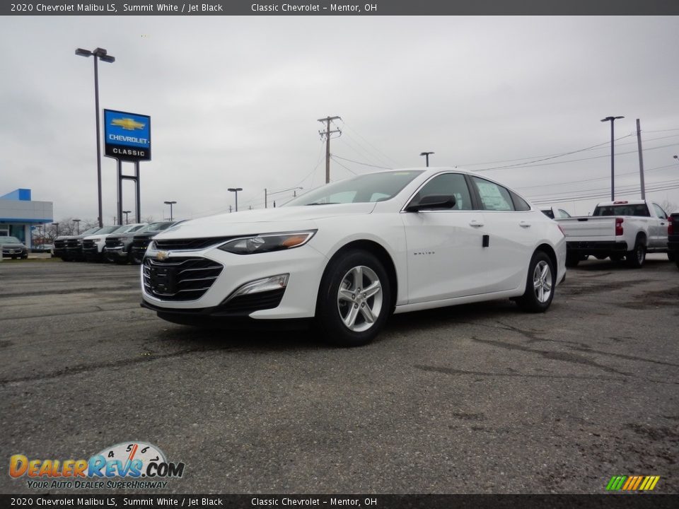 2020 Chevrolet Malibu LS Summit White / Jet Black Photo #1