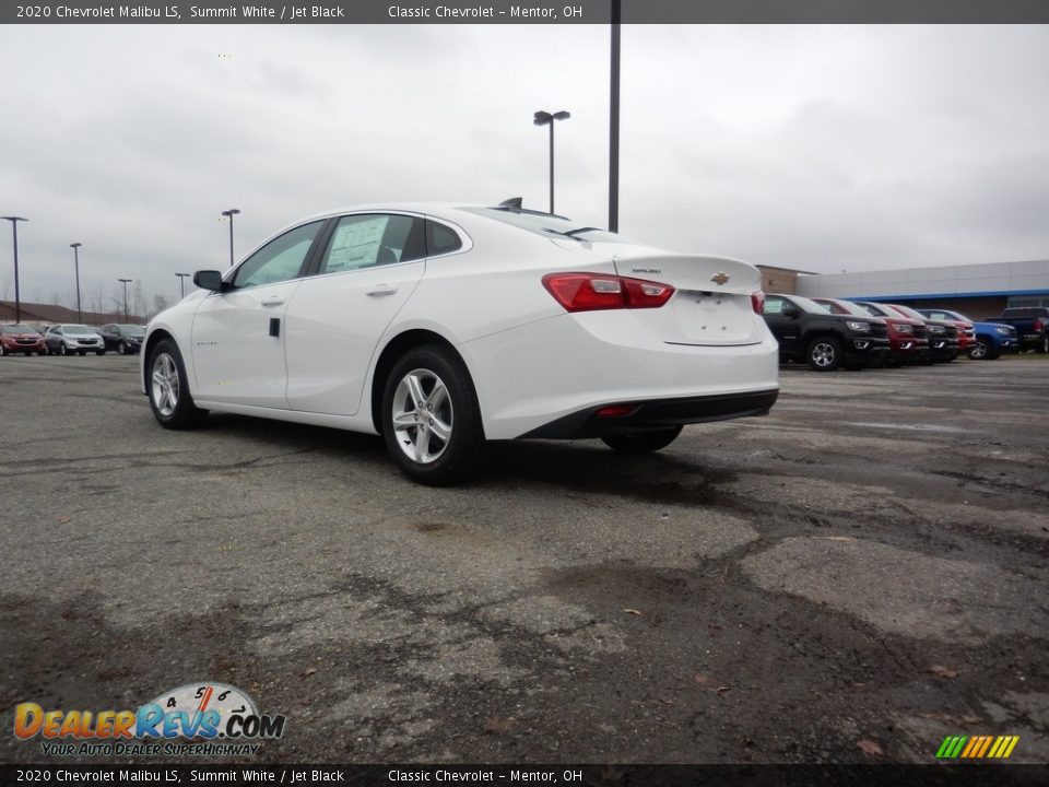 2020 Chevrolet Malibu LS Summit White / Jet Black Photo #2