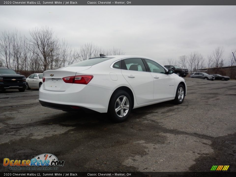 2020 Chevrolet Malibu LS Summit White / Jet Black Photo #3