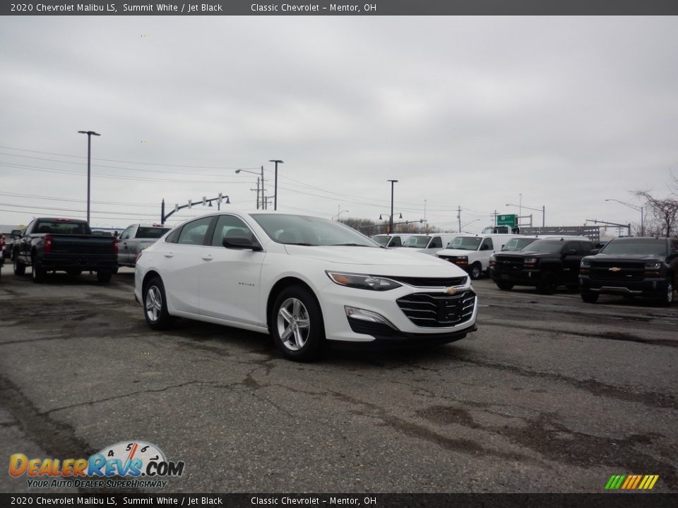 2020 Chevrolet Malibu LS Summit White / Jet Black Photo #4