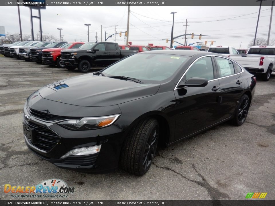 2020 Chevrolet Malibu LT Mosaic Black Metallic / Jet Black Photo #1