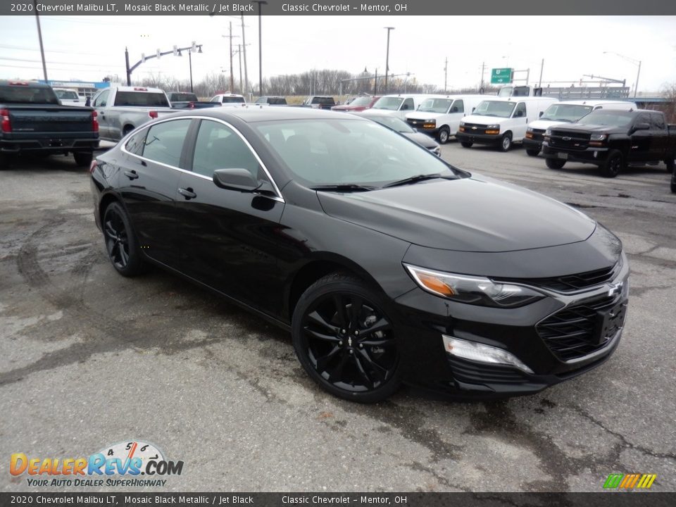 2020 Chevrolet Malibu LT Mosaic Black Metallic / Jet Black Photo #3