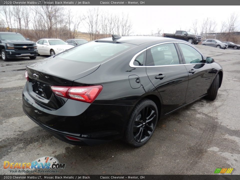 2020 Chevrolet Malibu LT Mosaic Black Metallic / Jet Black Photo #4