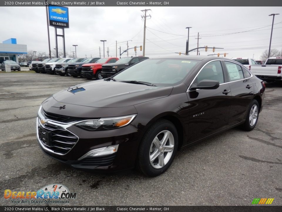 2020 Chevrolet Malibu LS Black Cherry Metallic / Jet Black Photo #1