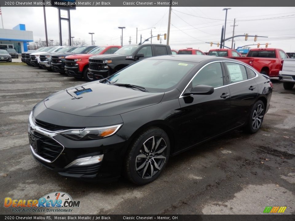 2020 Chevrolet Malibu RS Mosaic Black Metallic / Jet Black Photo #1