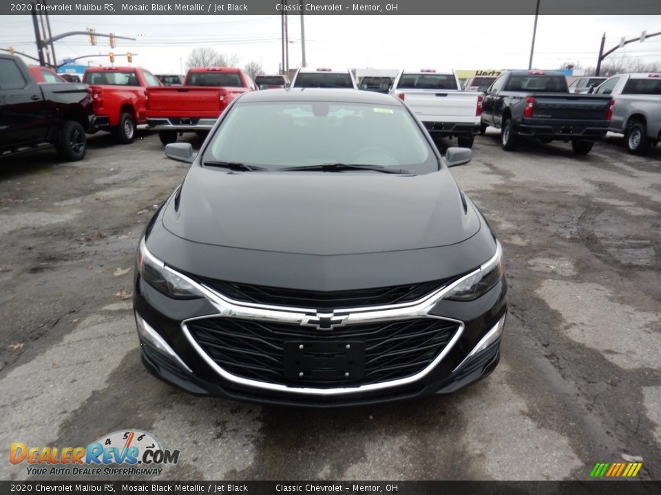 2020 Chevrolet Malibu RS Mosaic Black Metallic / Jet Black Photo #2