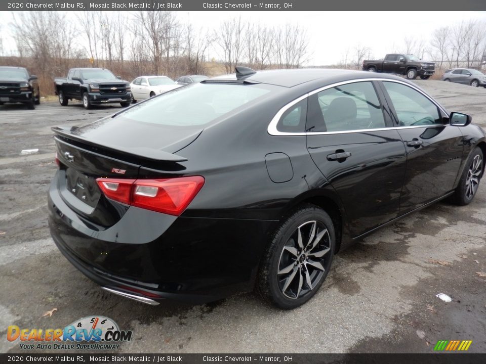 2020 Chevrolet Malibu RS Mosaic Black Metallic / Jet Black Photo #4