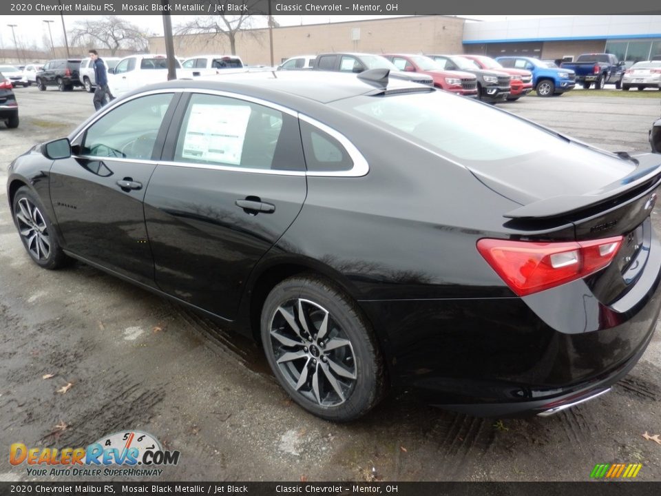 2020 Chevrolet Malibu RS Mosaic Black Metallic / Jet Black Photo #5