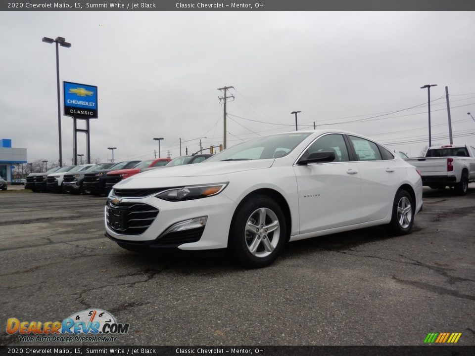 2020 Chevrolet Malibu LS Summit White / Jet Black Photo #1