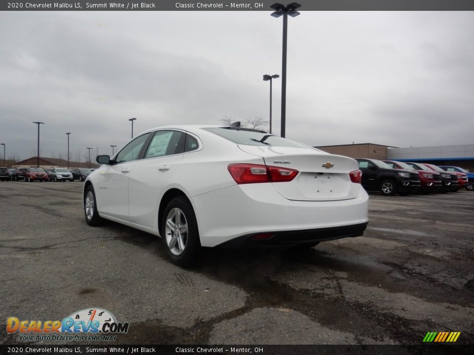 2020 Chevrolet Malibu LS Summit White / Jet Black Photo #2