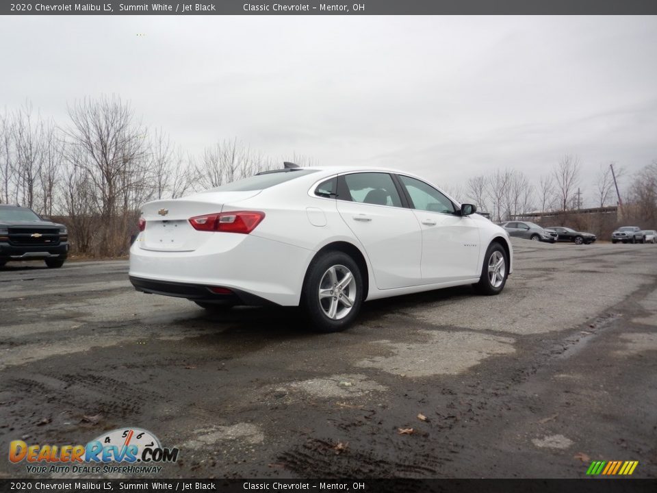 2020 Chevrolet Malibu LS Summit White / Jet Black Photo #3