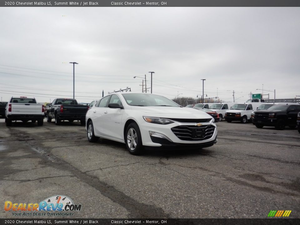 2020 Chevrolet Malibu LS Summit White / Jet Black Photo #4